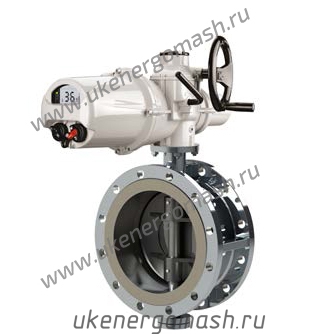 Затвор УКЭМ с приводом ROTORK